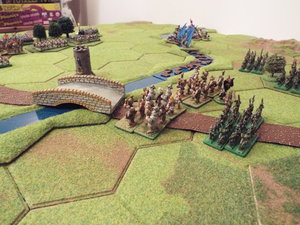 The giants assemble at the bridge