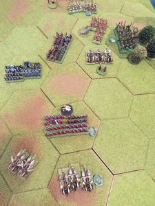 DSCF7543.JPG (3.15 MiB) Viewed 28763 times The battle involving the chariots rages to and fro.