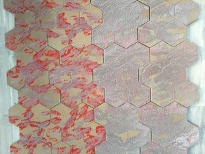 1st and second stages of flocking side by side