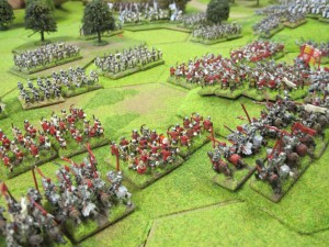 The Yorkist hold the 8-Hex hill