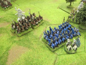 The final samurai verses French knights confrontation