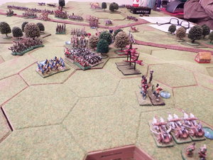 DSCF5787.JPG (1.94 MiB) Viewed 21940 times Scattered combats on the southern ridge, the danger to the orc flank was nullified
