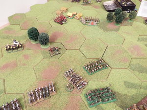 DSCF5794.JPG (2.01 MiB) Viewed 21940 times The aftermath. The remaining heavy cavalry flee back up the northern ridge