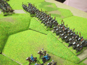 Mongol Heavy Cavalry in reserve